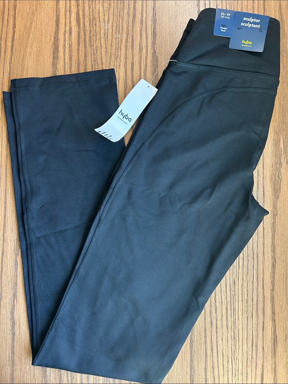Hyba Women’s Sculptor Straight Leg Pants — Black